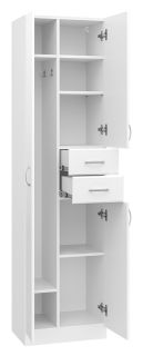 Напольный шкаф - пенал Misty Мисти 50см белый